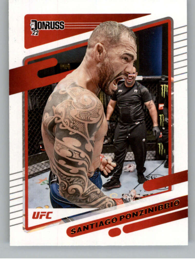 2022 Donruss #147 Santiago Ponzinibbio Welterweight V92373 Image 1