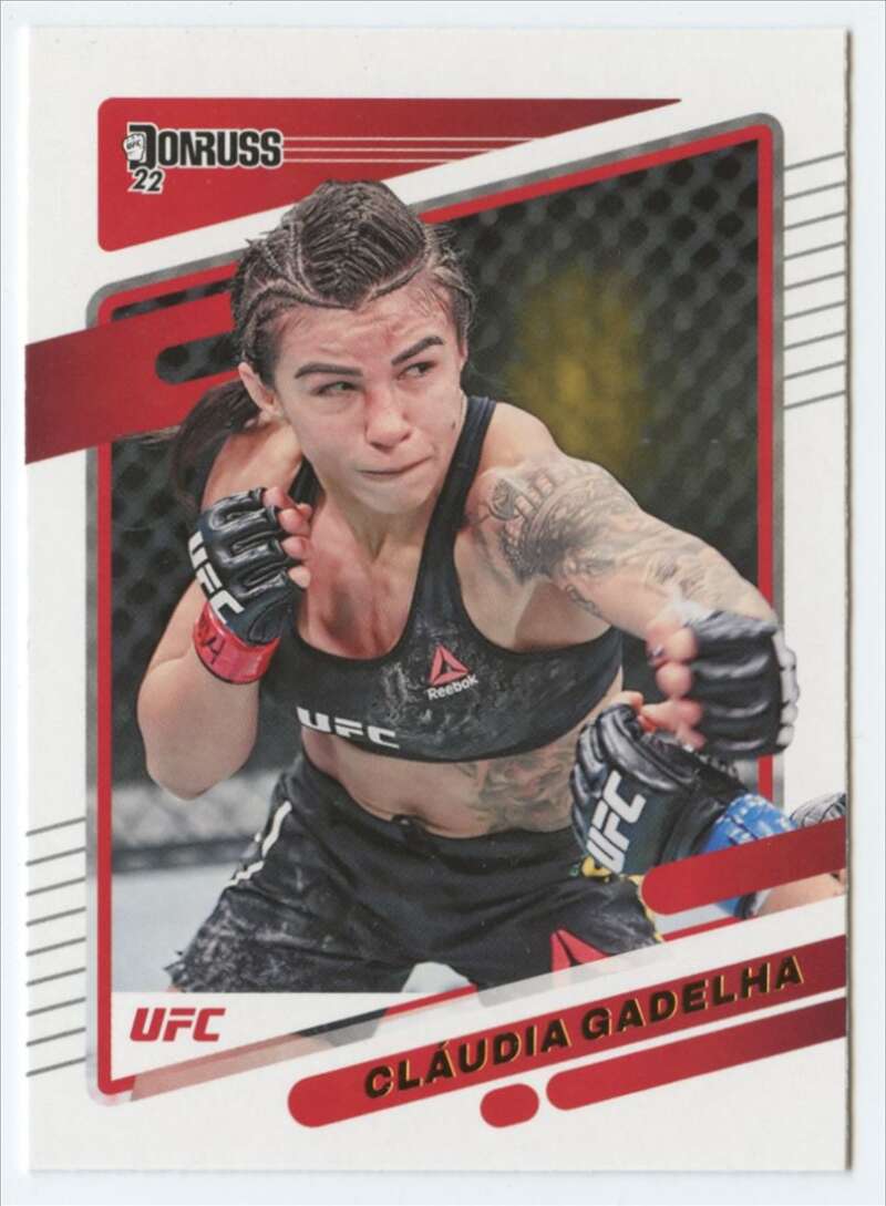2022 Donruss #172 Claudia Gadelha Strawweight V92398 Image 1