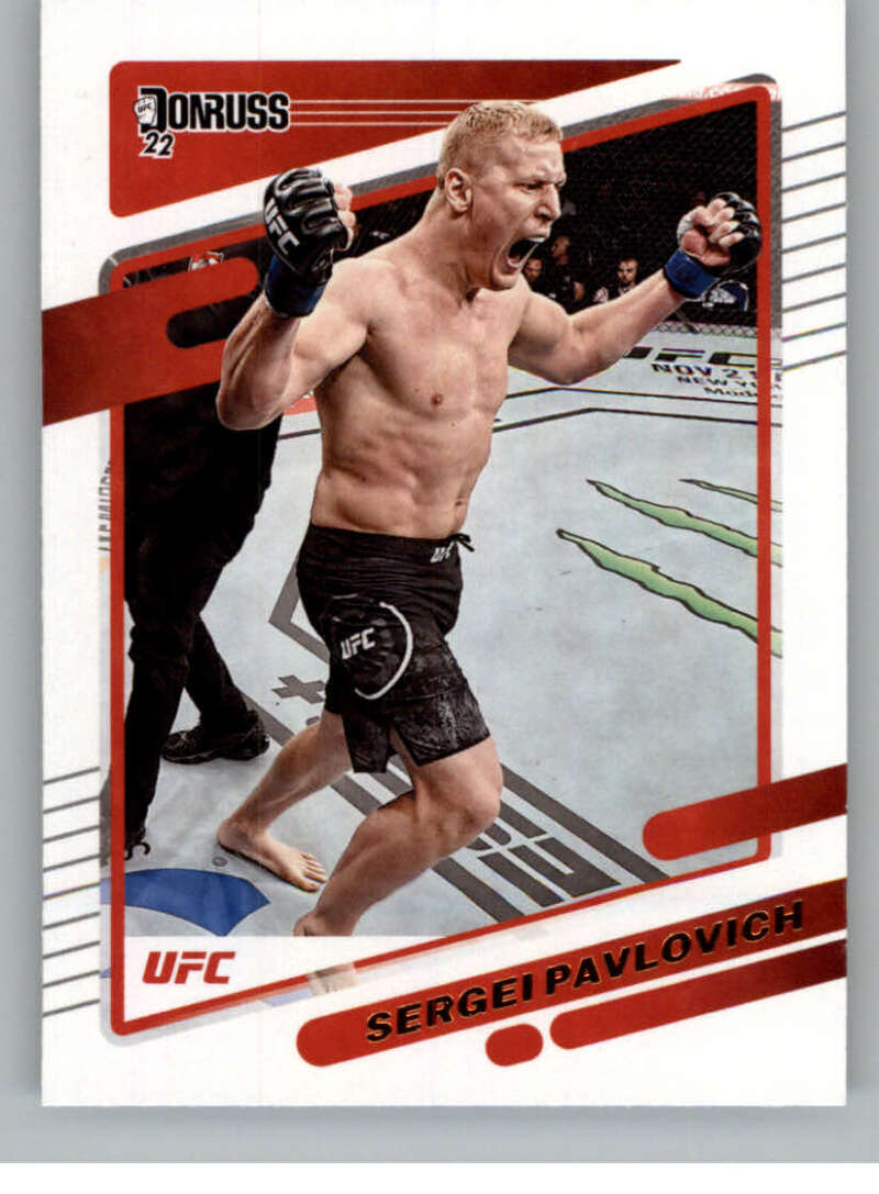2022 Donruss #198 Sergei Pavlovich Heavyweight V92423 Image 1
