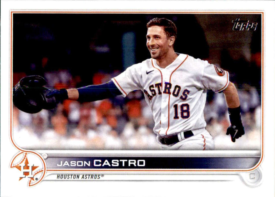 2022 Topps Baseball #368 Jason Castro Houston Astros Image 1
