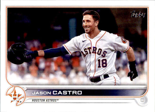 2022 Topps Baseball  #368 Jason Castro  Houston Astros  Image 1