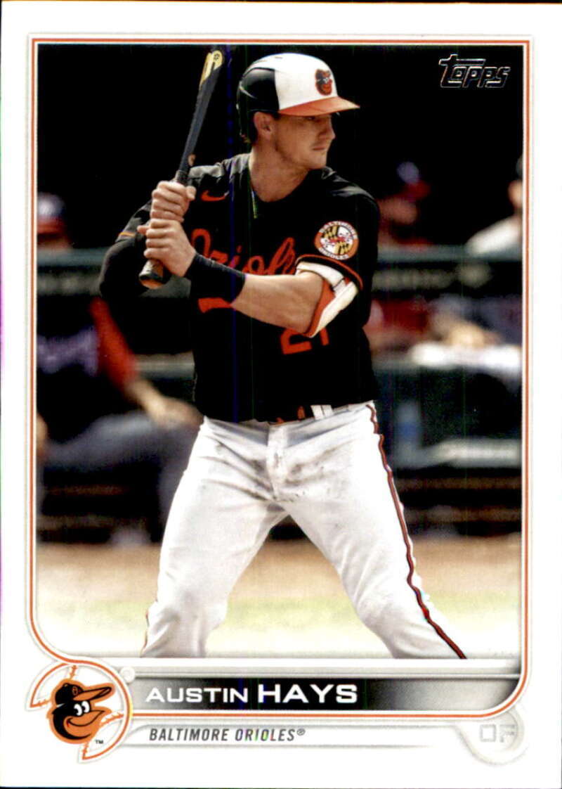 2022 Topps Baseball #415 Austin Hays Baltimore Orioles Image 1