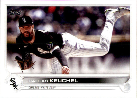 2022 Topps Baseball  #424 Dallas Keuchel  Chicago White Sox  Image 1