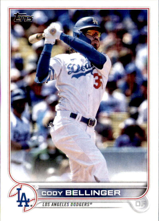 2022 Topps Baseball  #443 Cody Bellinger  Los Angeles Dodgers  Image 1