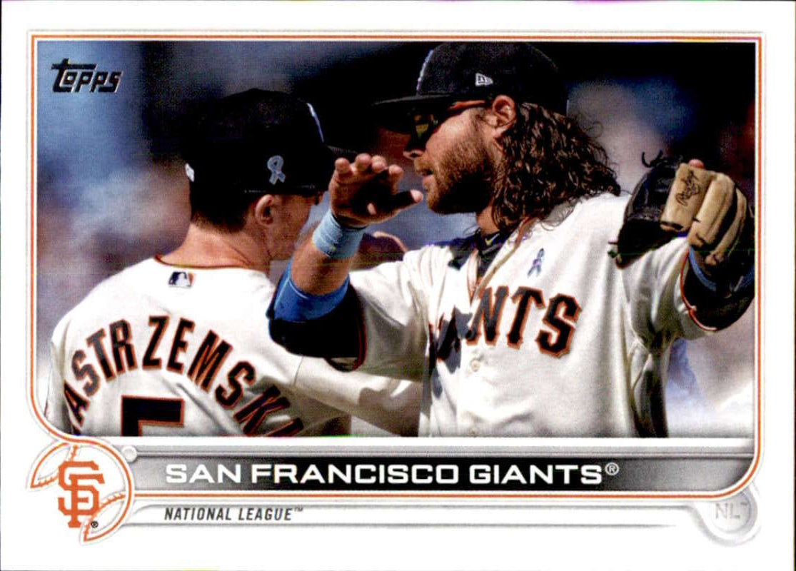 2022 Topps Baseball #464 San Francisco Giants San Francisco Giants Image 1