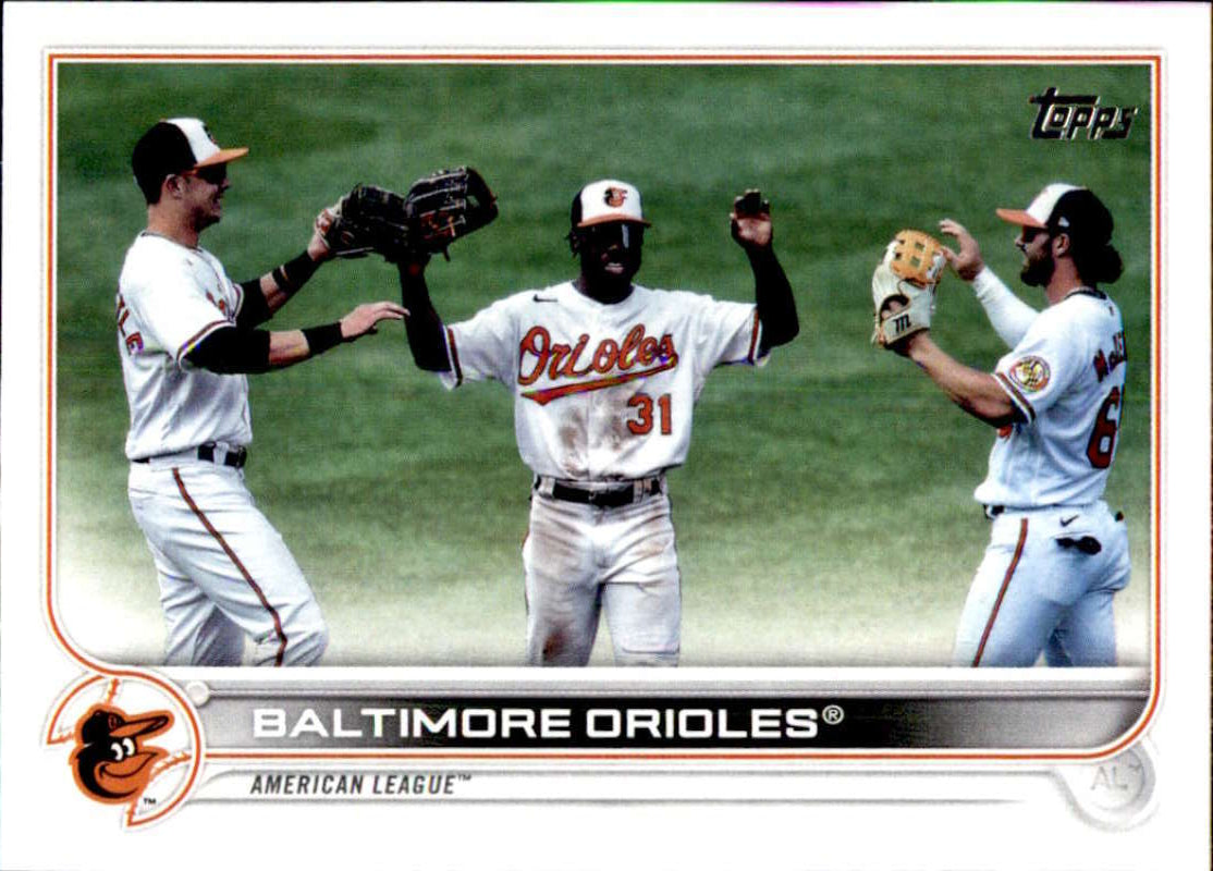 2022 Topps Baseball #465 Baltimore Orioles Baltimore Orioles Image 1