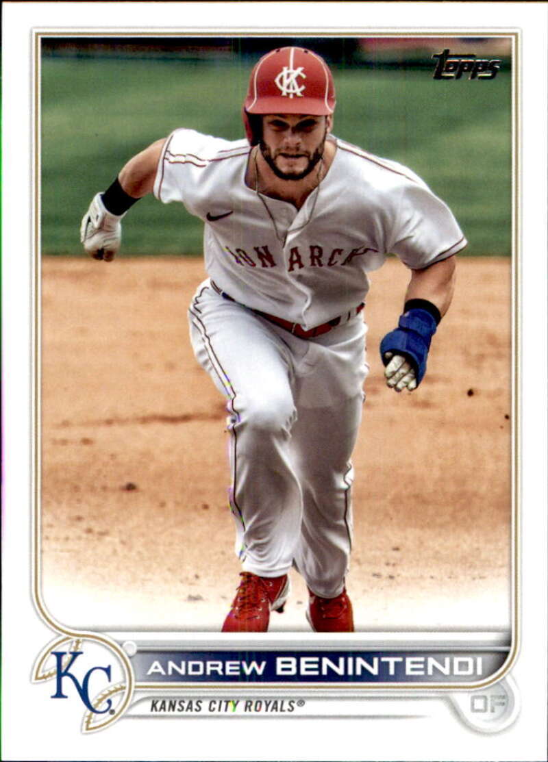 2022 Topps Baseball #475 Andrew Benintendi Kansas City Royals Image 1