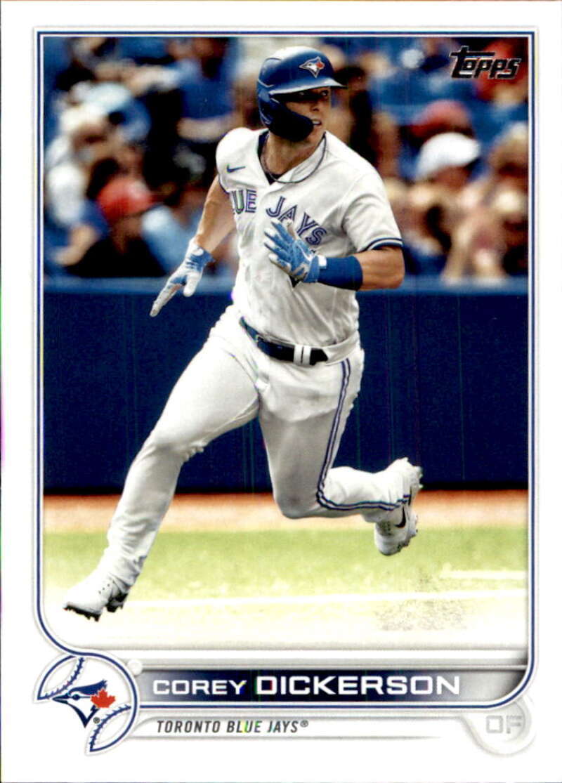 2022 Topps Baseball #478 Corey Dickerson Toronto Blue Jays Image 1