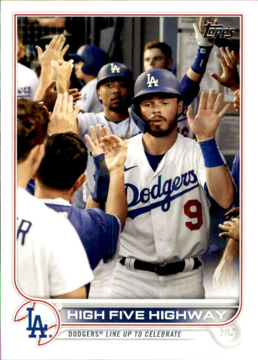 2022 Topps Baseball  #505 Lux/Betts  Los Angeles Dodgers  Image 1