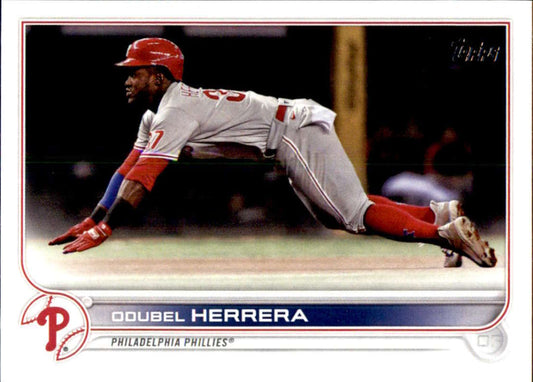 2022 Topps Baseball  #518 Odubel Herrera  Philadelphia Phillies  Image 1