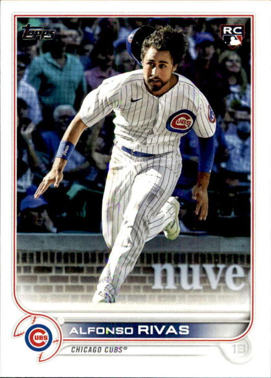 2022 Topps Baseball  #526 Alfonso Rivas  RC Rookie Chicago Cubs  Image 1