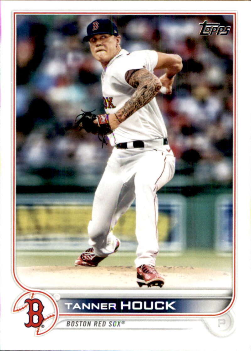 2022 Topps Baseball #548 Tanner Houck Boston Red Sox Image 1