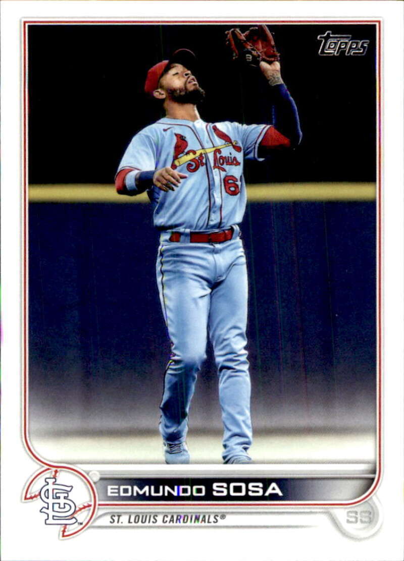 2022 Topps Baseball #565 Edmundo Sosa St. Louis Cardinals Image 1