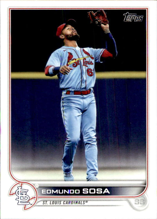 2022 Topps Baseball  #565 Edmundo Sosa  St. Louis Cardinals  Image 1