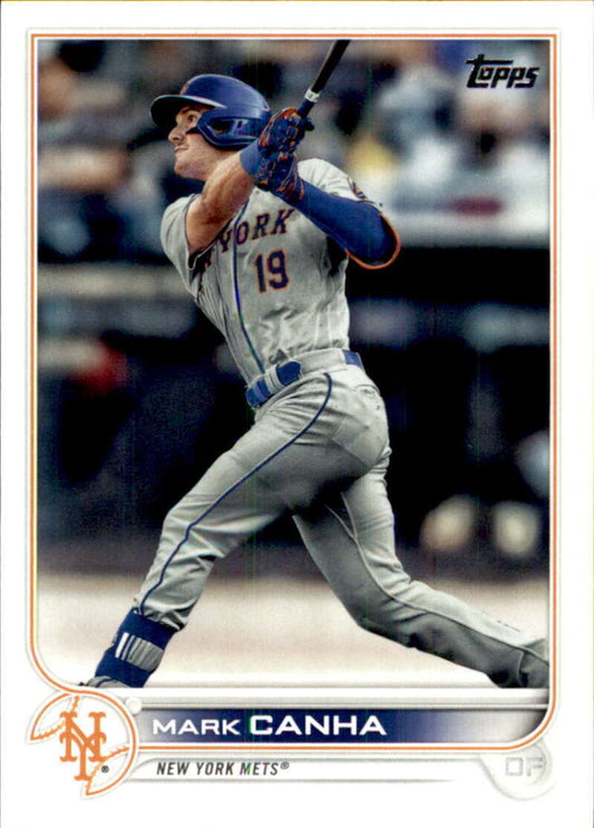 2022 Topps Baseball  #570 Mark Canha  New York Mets  Image 1