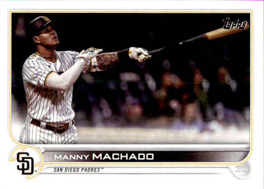 2022 Topps Baseball  #600 Manny Machado  San Diego Padres  Image 1