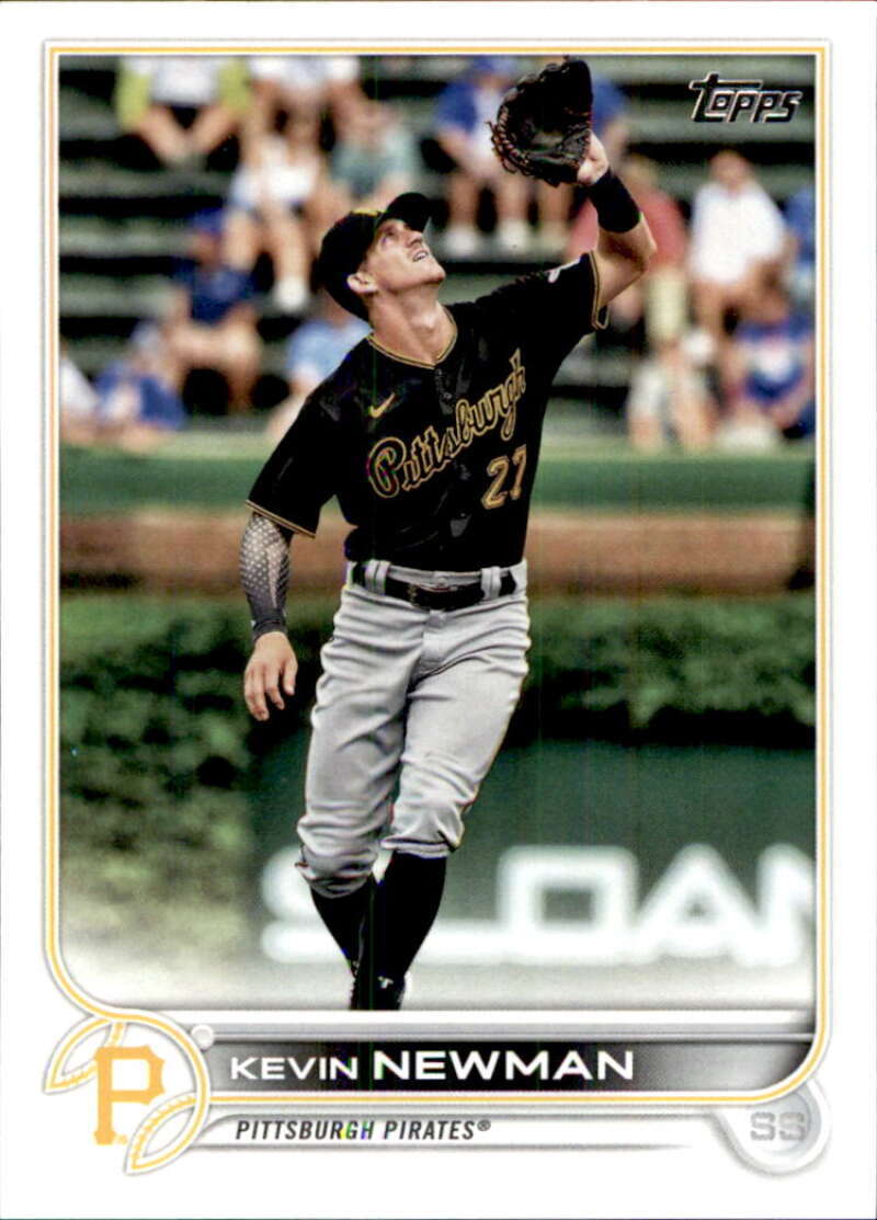 2022 Topps Baseball #635 Kevin Newman Pittsburgh Pirates Image 1