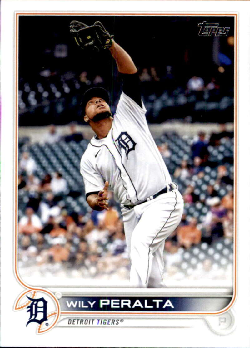 2022 Topps Baseball #653 Wily Peralta Detroit Tigers Image 1