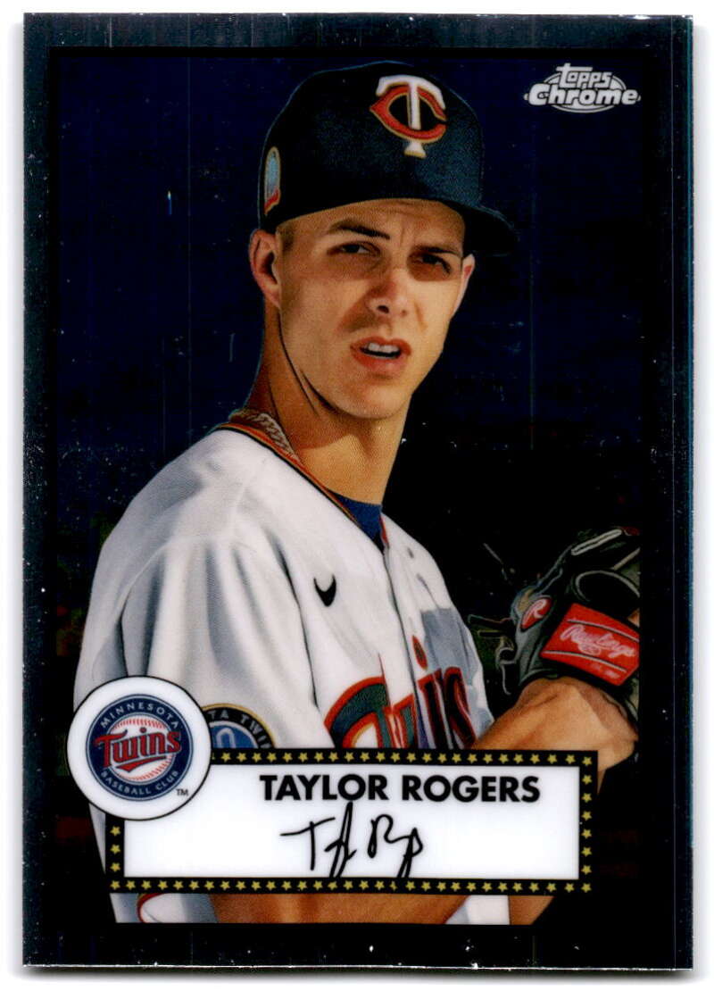 2021 Topps Chrome Platinum Anniversary #430 Taylor Rogers Minnesota V97231 Image 1
