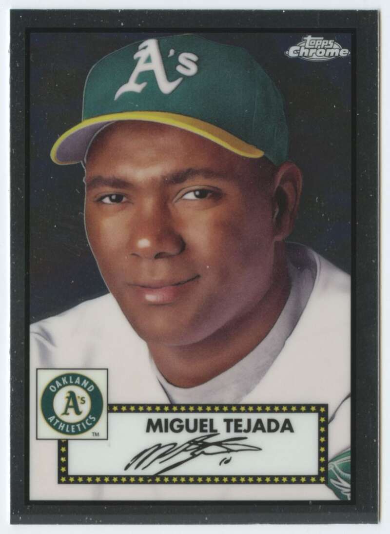2021 Topps Chrome Platinum Anniversary #531 Miguel Tejada V87656 Image 1
