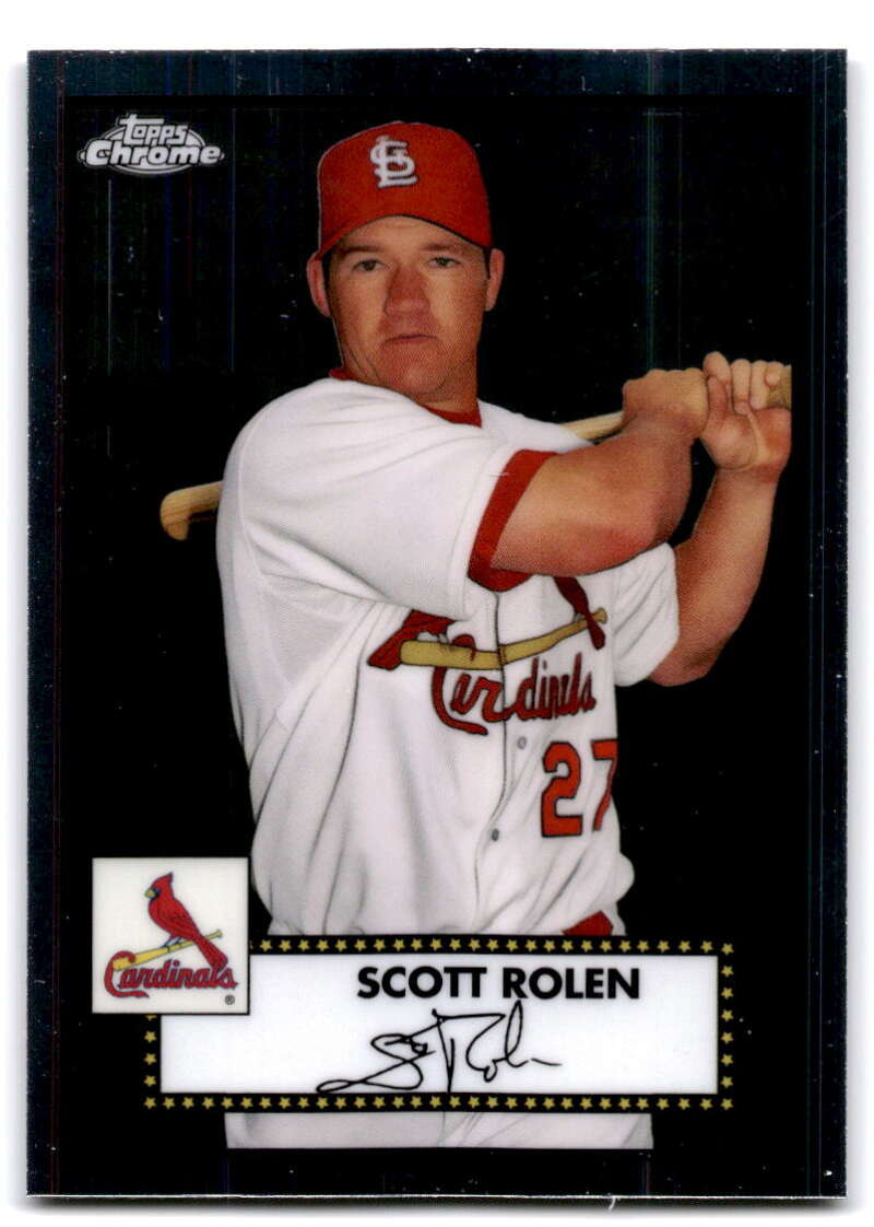 2021 Topps Chrome Platinum Anniversary #545 Scott Rolen V87658 Image 1
