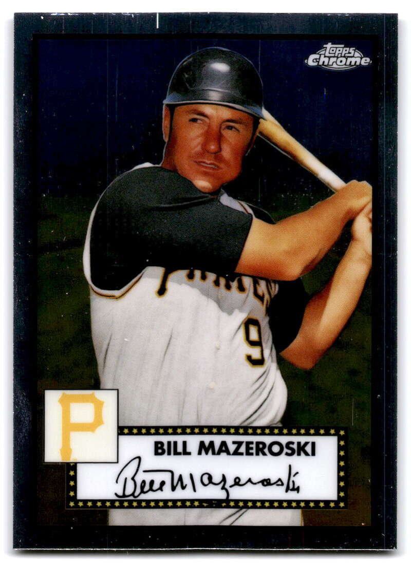 2021 Topps Chrome Platinum Anniversary #655 Bill Mazeroski V87663 Image 1