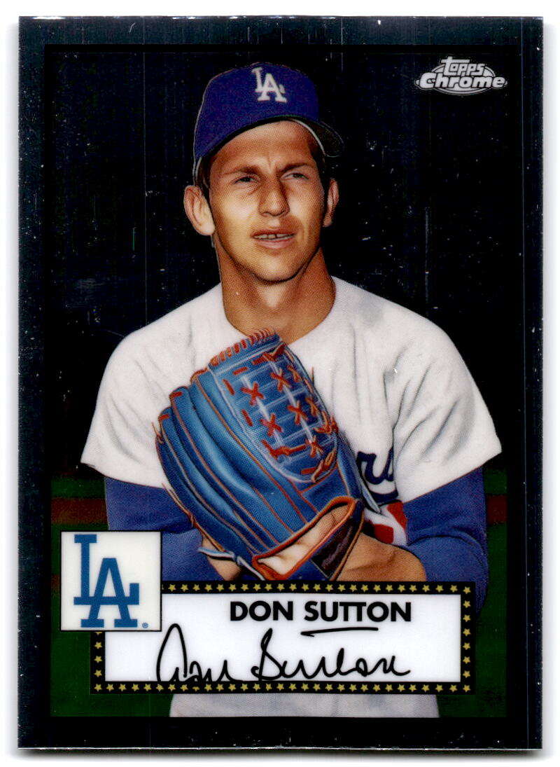 2021 Topps Chrome Platinum Anniversary #674 Don Sutton V87666 Image 1