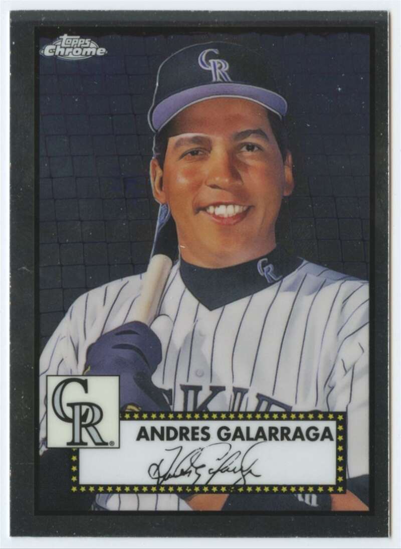 2021 Topps Chrome Platinum Anniversary #692 Andres Galarraga V87667 Image 1