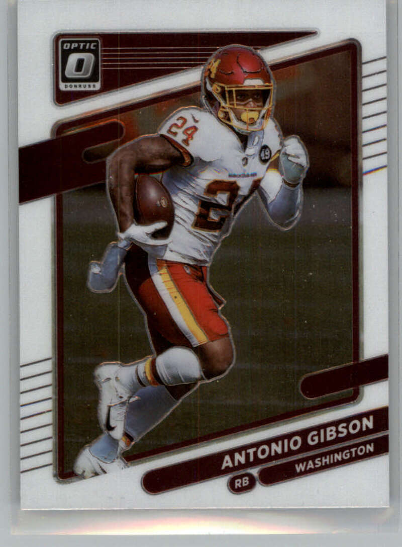 2021 Donruss Optic #4 Antonio Gibson Washington Football Team V88589 Image 1