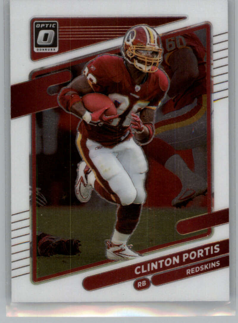 2021 Donruss Optic #6 Clinton Portis Washington Redskins V88590 Image 1