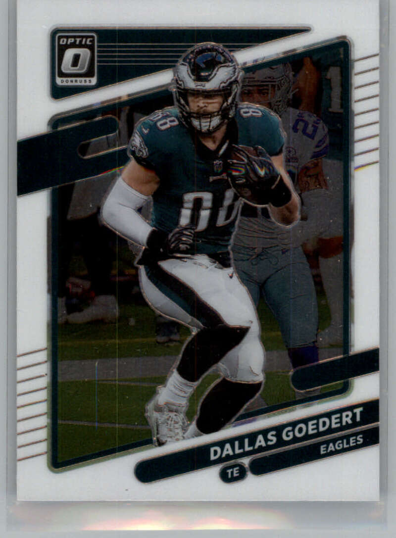 2021 Donruss Optic #8 Dallas Goedert Philadelphia Eagles V88593 Image 1