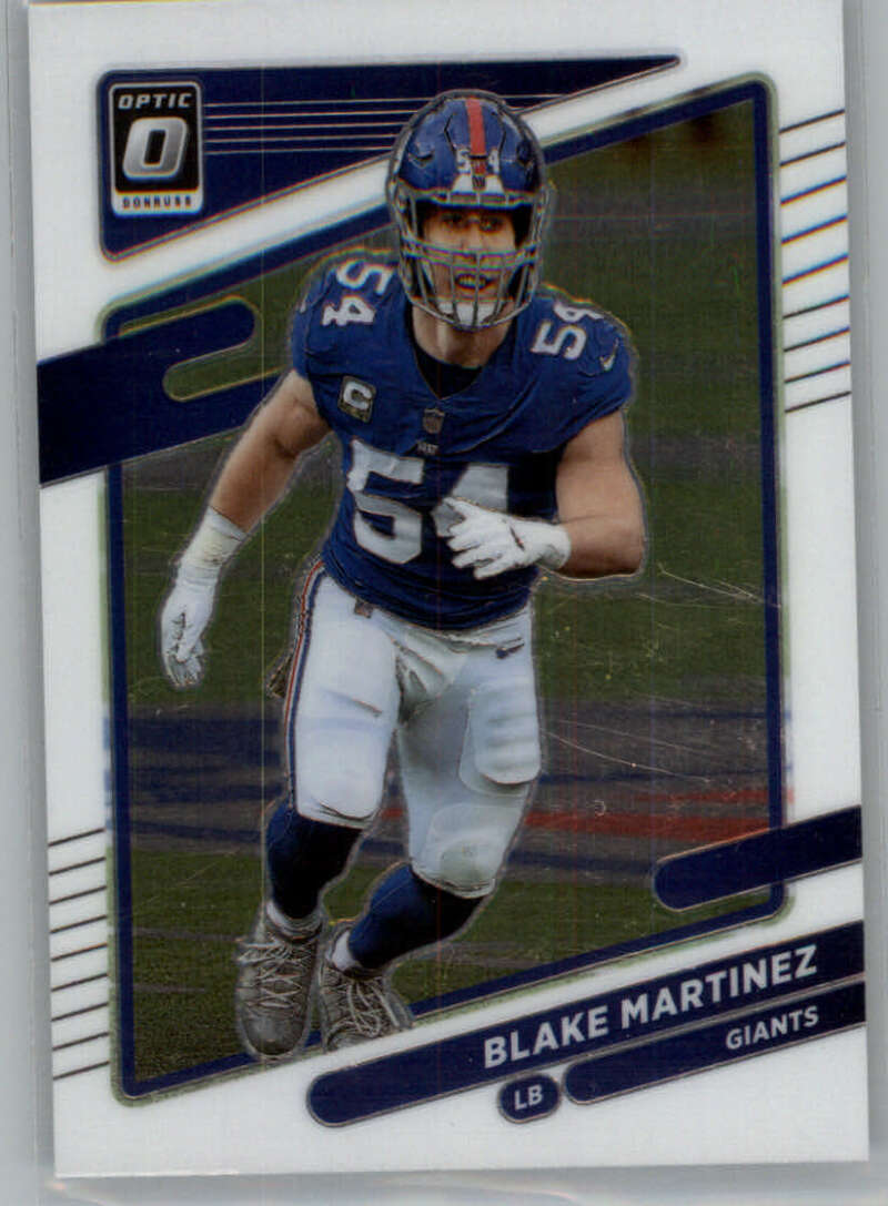 2021 Donruss Optic #17 Blake Martinez New York Giants V88604 Image 1