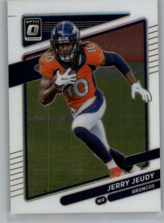 2021 Donruss Optic #27 Jerry Jeudy  Denver Broncos  V88608 Image 1