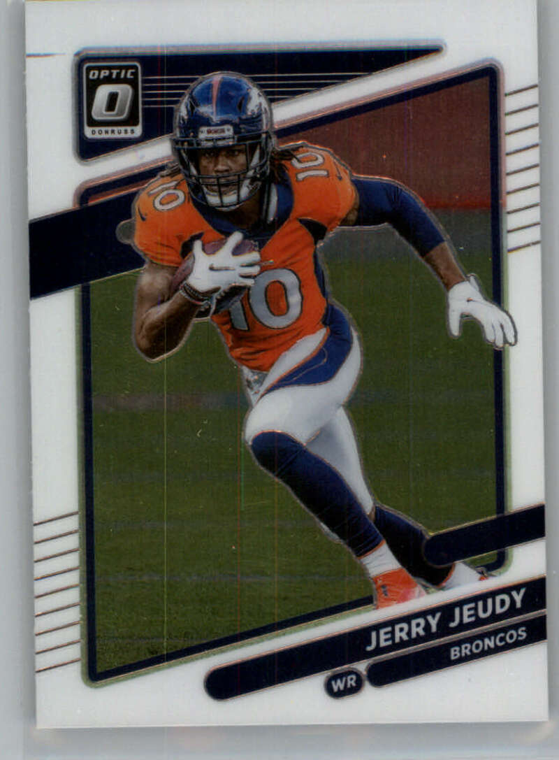 2021 Donruss Optic #27 Jerry Jeudy Denver Broncos V88610 Image 1