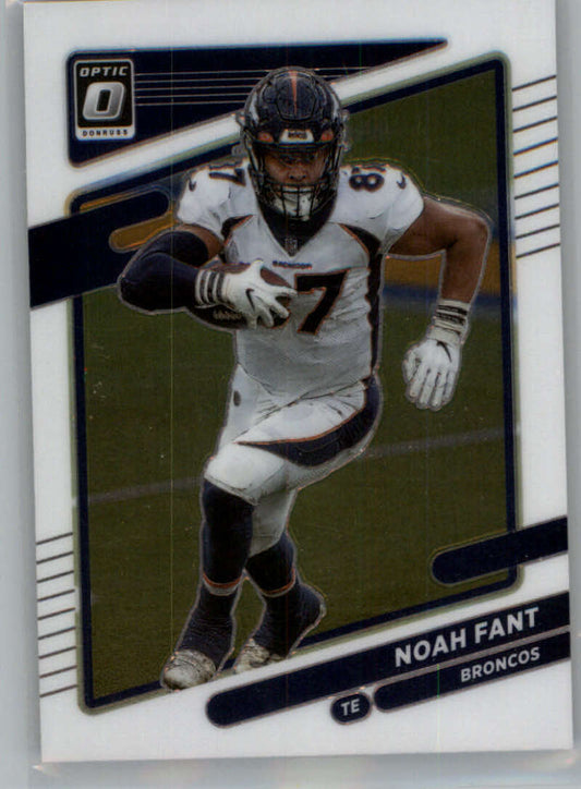 2021 Donruss Optic #28 Noah Fant  Denver Broncos  V88611 Image 1