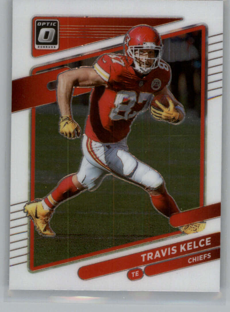 2021 Donruss Optic #33 Travis Kelce Kansas City Chiefs V88614 Image 1