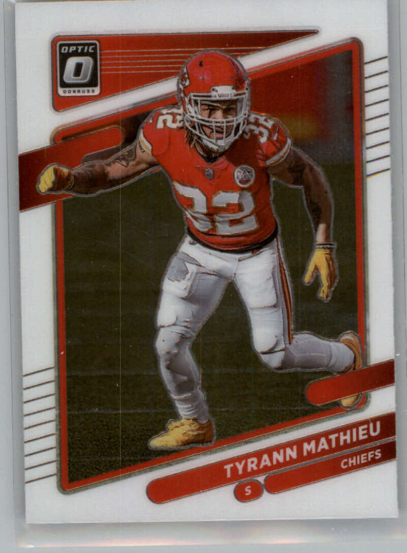 2021 Donruss Optic #37 Tyrann Mathieu Kansas City Chiefs V88616 Image 1