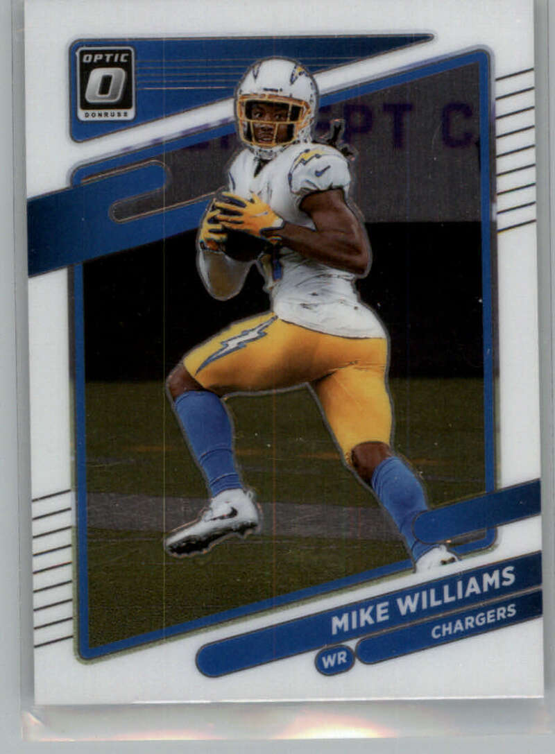 2021 Donruss Optic #46 Mike Williams Los Angeles Chargers V88621 Image 1