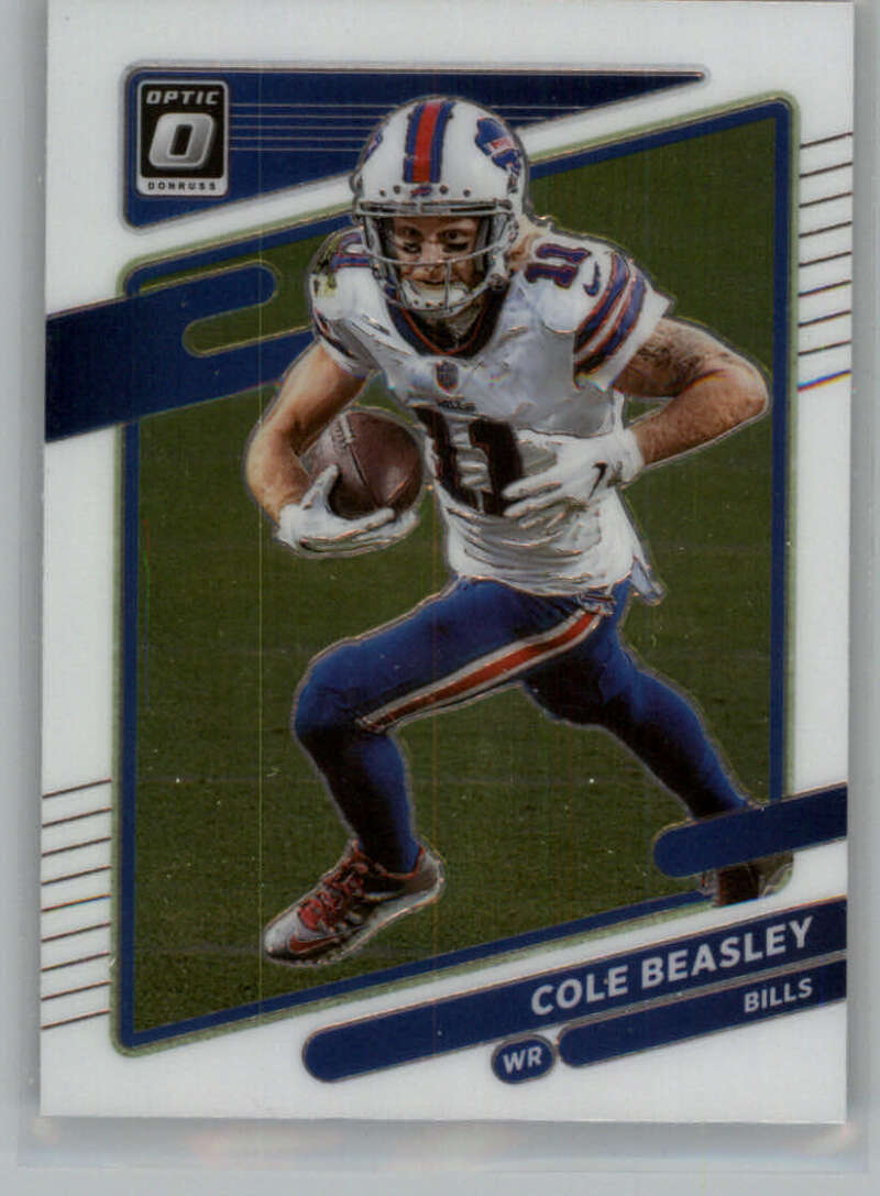 2021 Donruss Optic #52 Cole Beasley Buffalo Bills V88627 Image 1