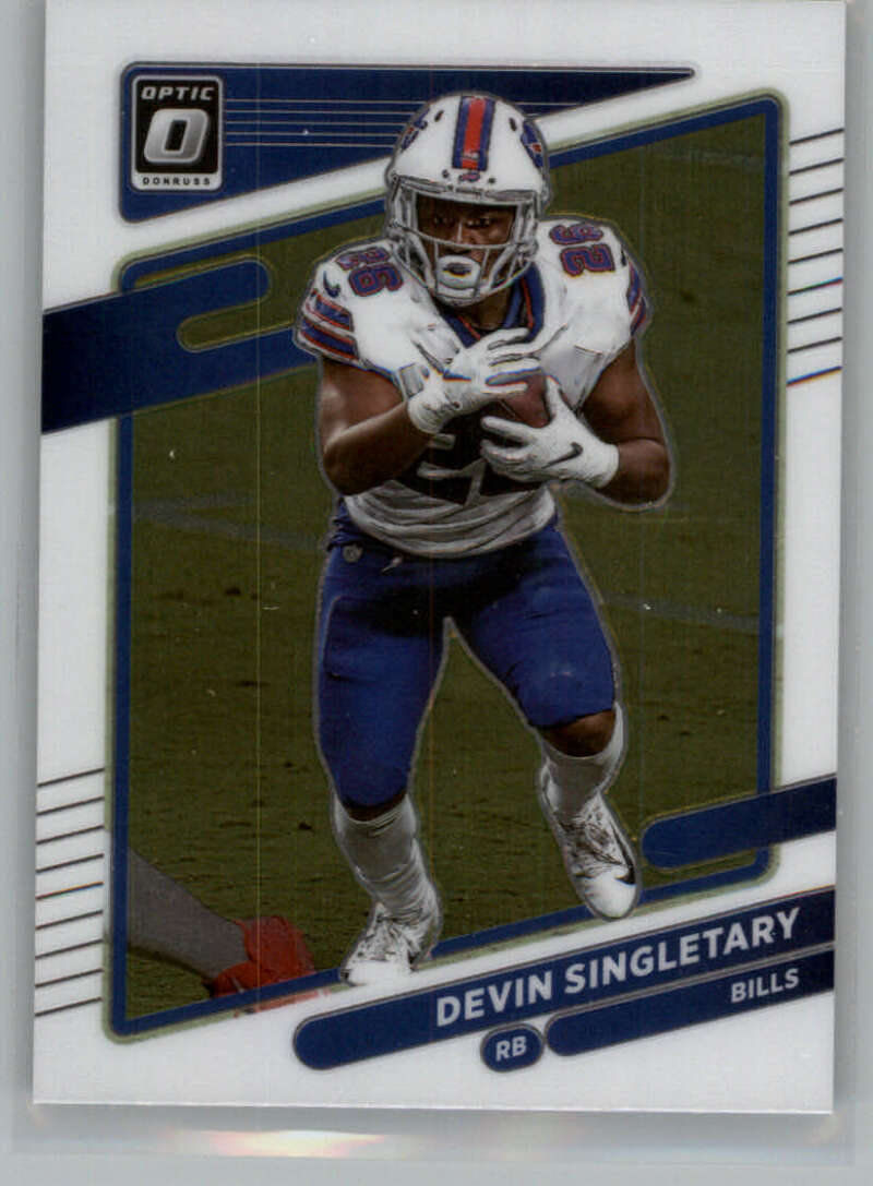 2021 Donruss Optic #54 Devin Singletary Buffalo Bills V88628 Image 1
