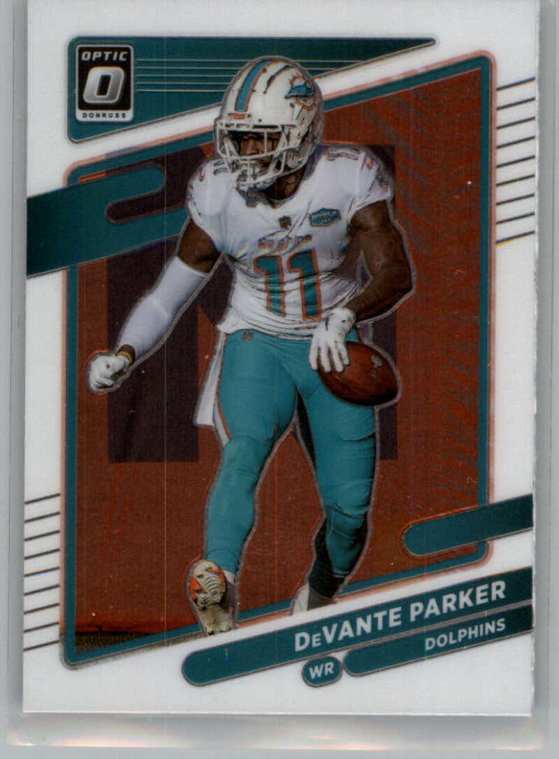 2021 Donruss Optic #57 DeVante Parker Miami Dolphins V88632 Image 1