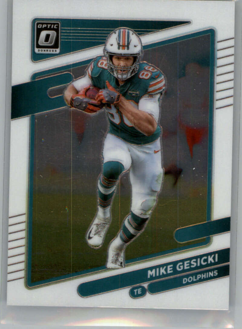 2021 Donruss Optic #59 Mike Gesicki Miami Dolphins V88633 Image 1