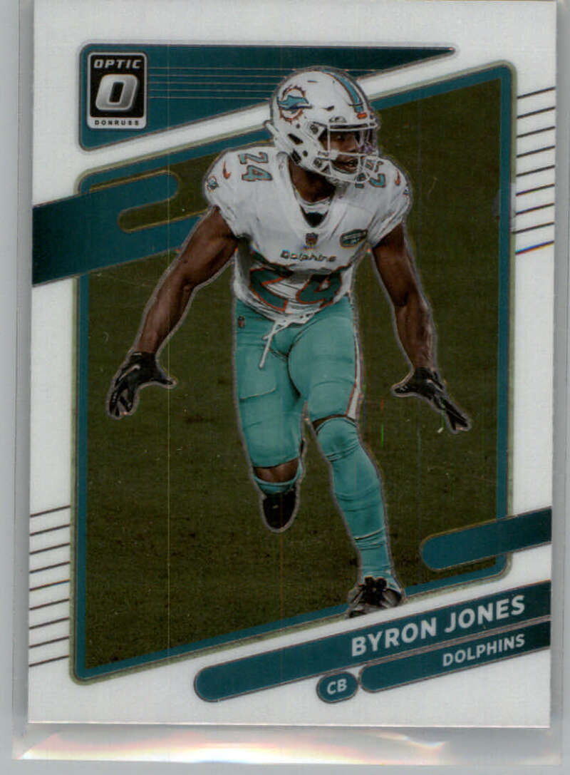 2021 Donruss Optic #62 Byron Jones Miami Dolphins V88634 Image 1
