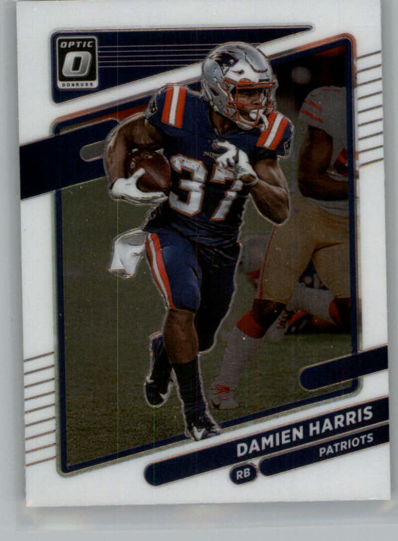 2021 Donruss Optic #67 Damien Harris New England Patriots V88638 Image 1