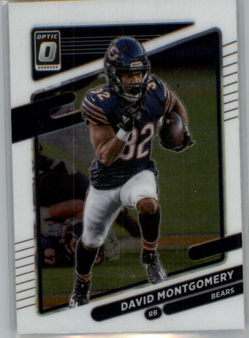 2021 Donruss Optic #79 David Montgomery Chicago Bears V88649 Image 1