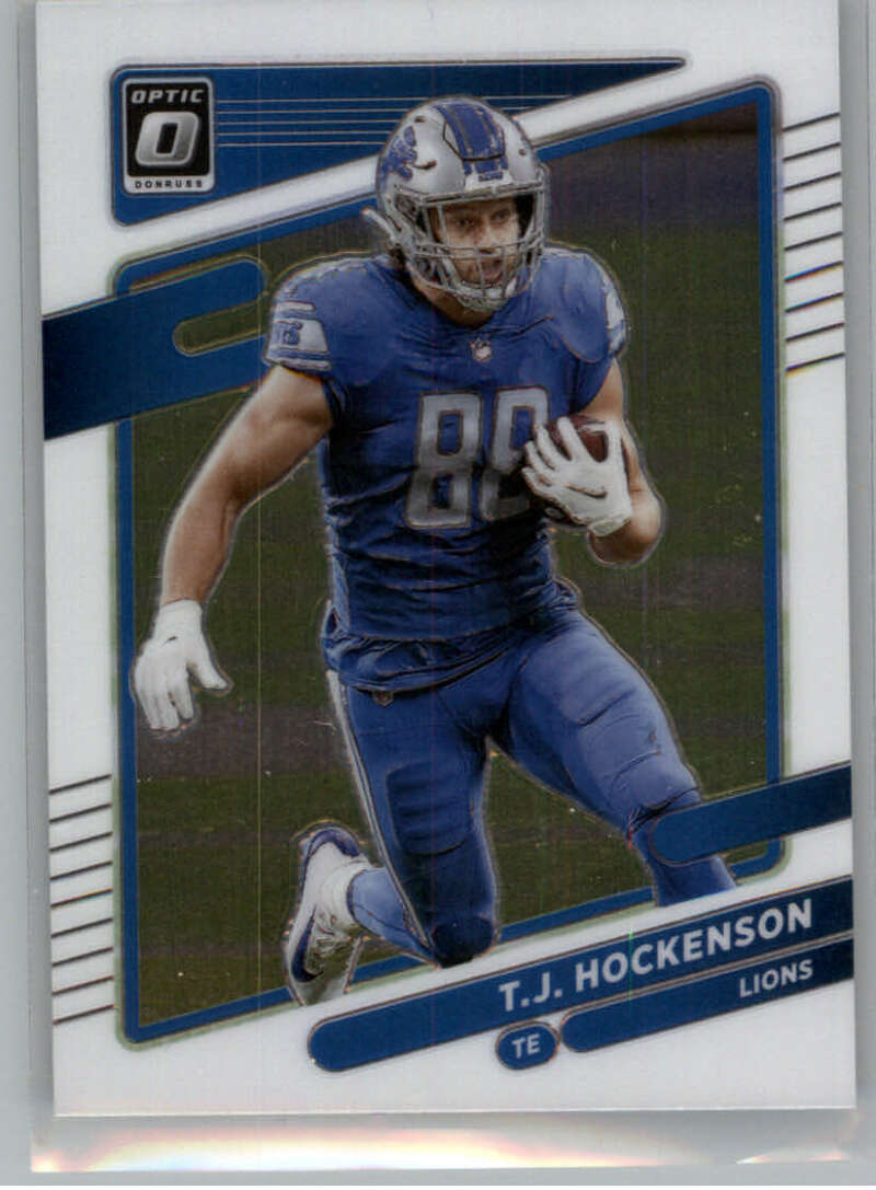 2021 Donruss Optic #83 T.J. Hockenson Detroit Lions V88654 Image 1