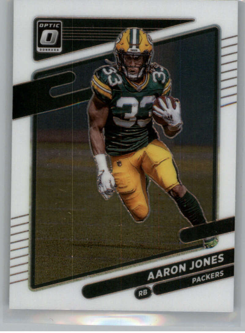 2021 Donruss Optic #91 Aaron Jones Green Bay Packers V88659 Image 1