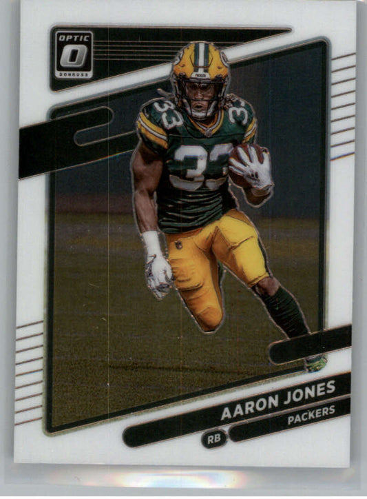 2021 Donruss Optic #91 Aaron Jones  Green Bay Packers  V88659 Image 1
