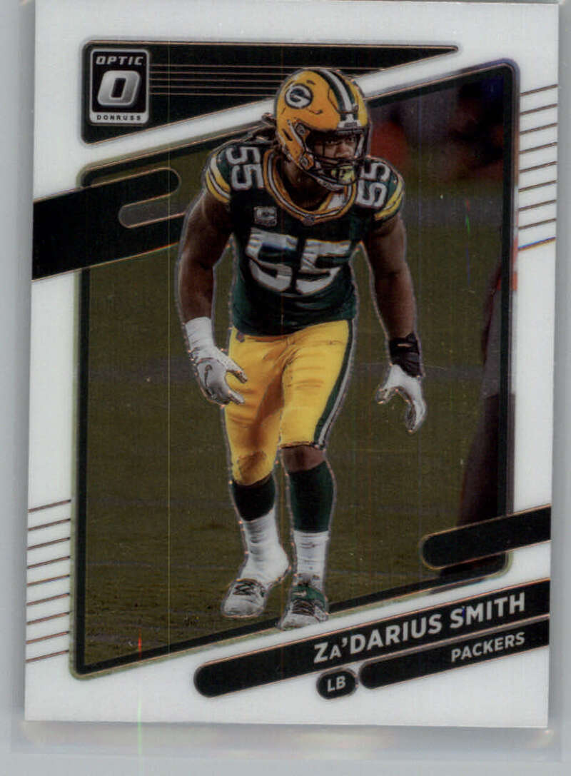 2021 Donruss Optic #92 Za'Darius Smith Green Bay Packers V88660 Image 1