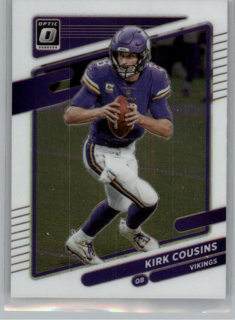 2021 Donruss Optic #97 Kirk Cousins Minnesota Vikings V88665 Image 1